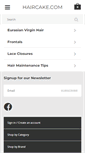 Mobile Screenshot of haircake.com
